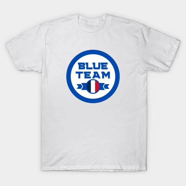 Cybersecurity Blue Team France Gamification Badge CTF T-Shirt by FSEstyle